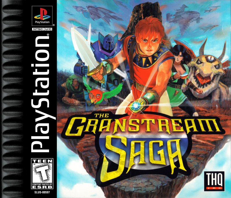 Granstream Saga, The box art