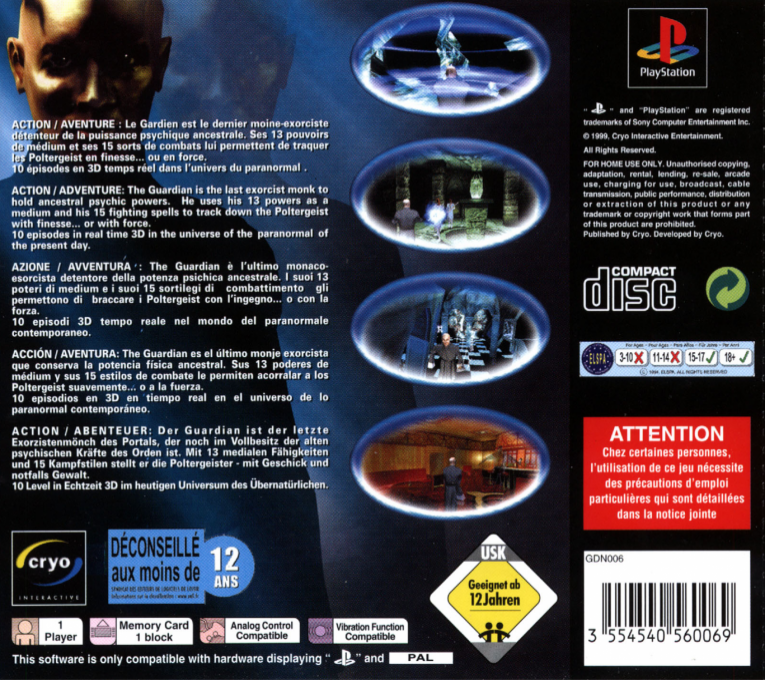 Guardian Of Darkness, The — box-2D-back (EU)