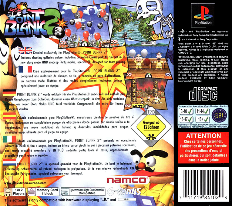Point Blank 2 — box-2D-back (EU)