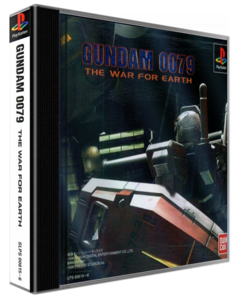 Gundam 0079 - The War For Earth — box-3D (ASI)