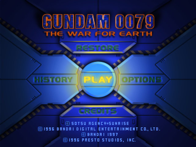 Gundam 0079 - The War For Earth — sstitle (JP)