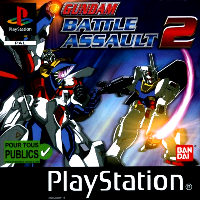 Gundam Battle Assault 2 — box-2D (FR)