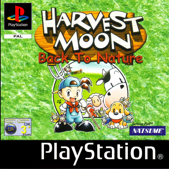 Harvest Moon - Back To Nature — box-2D (EU)