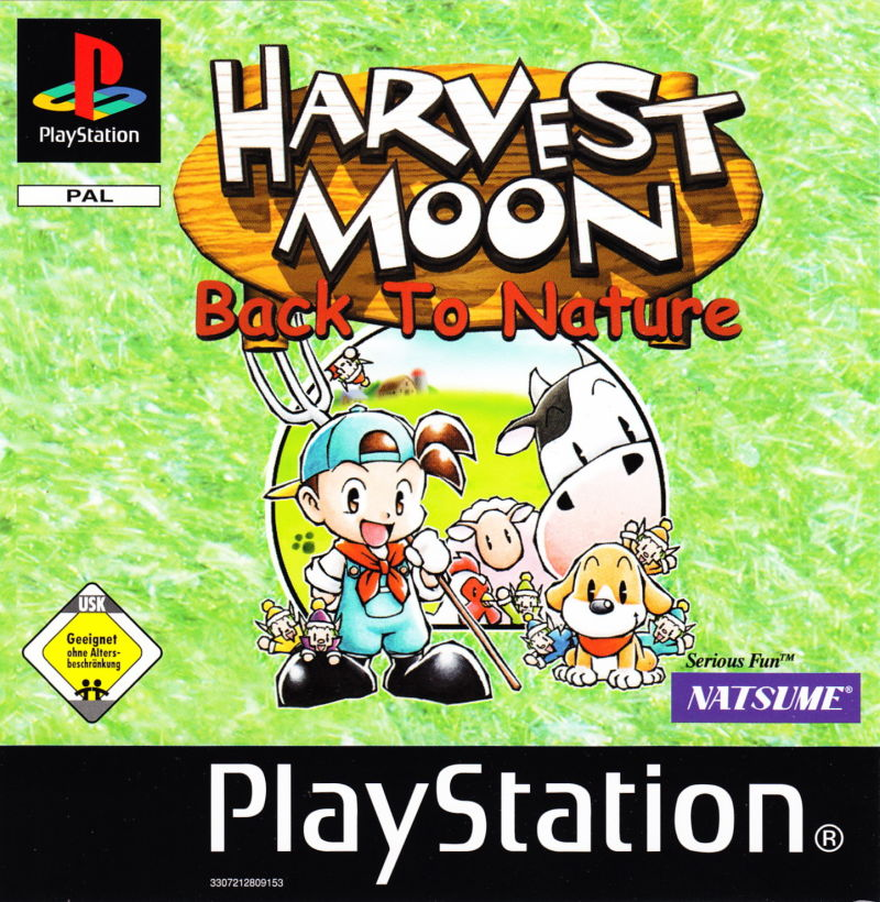 Harvest Moon - Back To Nature — box-2D (DE)