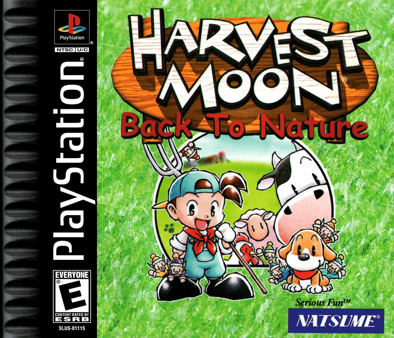 Harvest Moon - Back To Nature box art