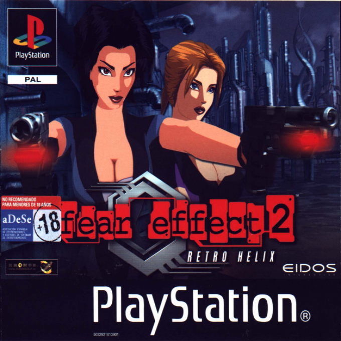 Fear Effect 2 - Retro Helix — box-2D (SP)