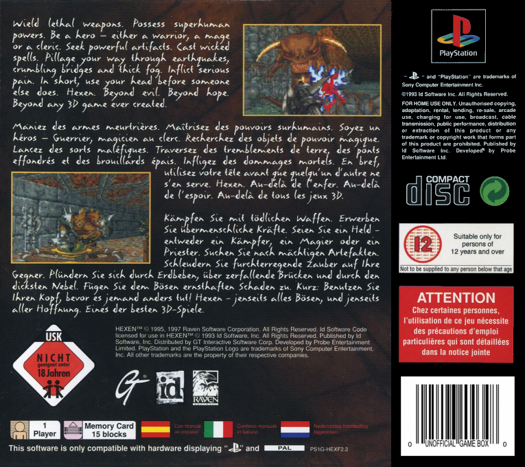 Hexen — box-2D-back (EU)