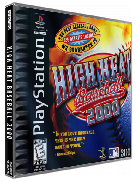 High Heat Baseball 2000 — box-3D (US)