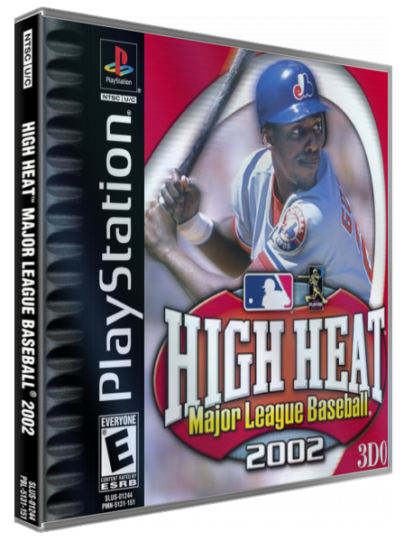 High Heat Major League Baseball 2002 — box-3D (US)