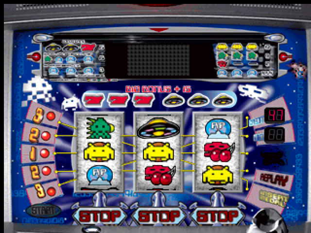 Hissatsu Pachi-slot Station 5 - Invaders 2000 — ss (WOR)