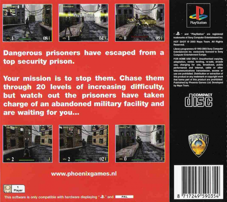 Hot Shot — box-2D-back (EU)