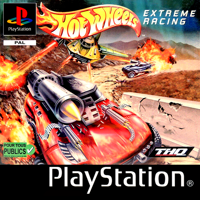 Hot Wheels - Extreme Racing — box-2D (FR)