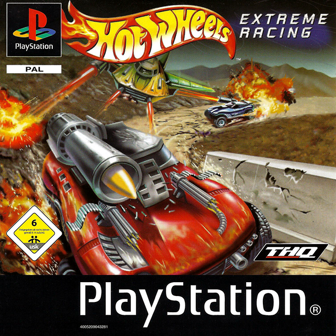 Hot Wheels - Extreme Racing — box-2D (DE)