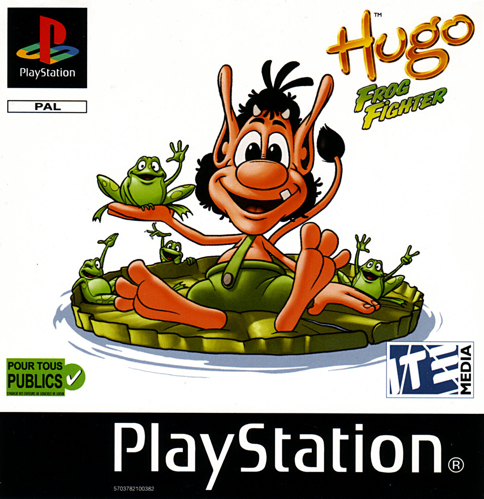 Hugo 5 - Frog Fighter — box-2D (FR)