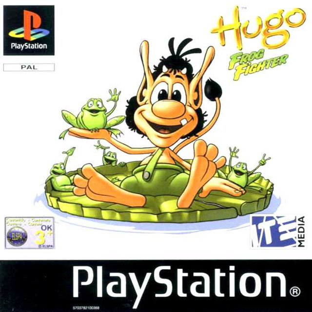 Hugo 5 - Frog Fighter box art