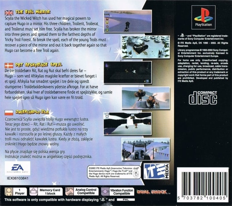 Hugo - The Evil Mirror — box-2D-back (UK)