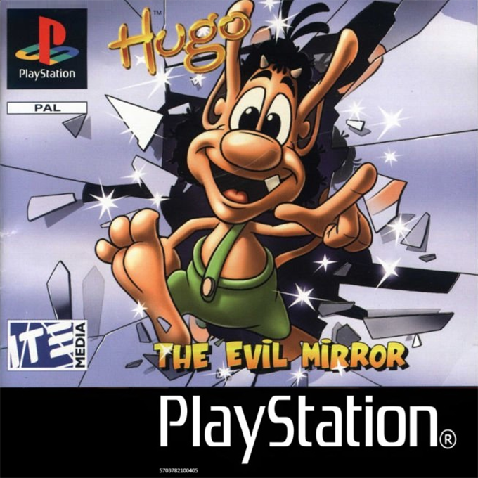 Hugo - The Evil Mirror — box-2D (UK)