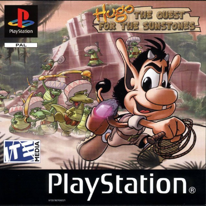 Hugo - The Quest For The Sunstones box art