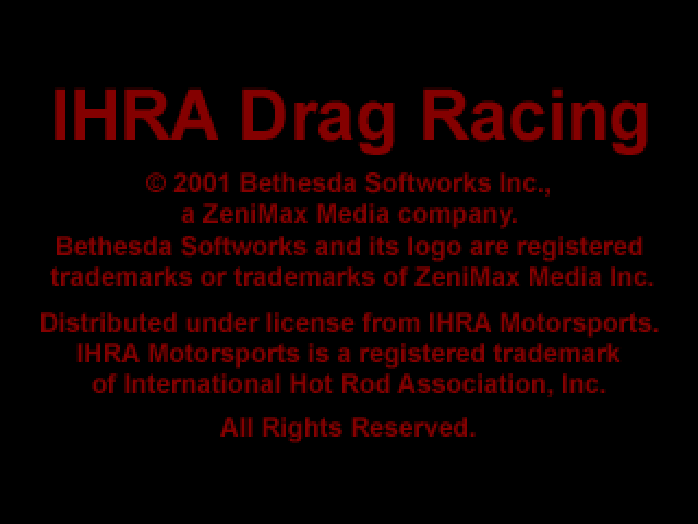 Ihra Motorsports Drag Racing — sstitle (US)