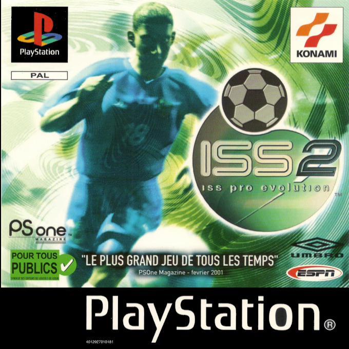 Iss Pro Evolution 2 — box-2D (FR)