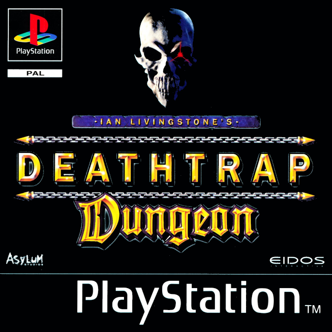 Ian Livingstone's Deathtrap Dungeon — box-2D (FR)