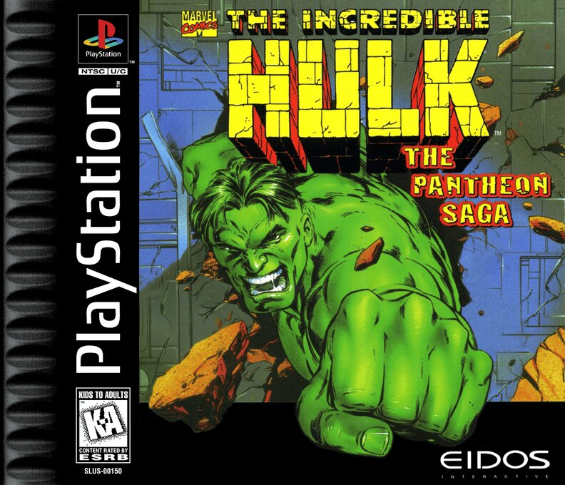 Incredible Hulk - The Pantheon Saga, The box art