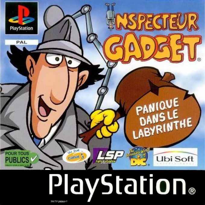 Inspector Gadget - Gadget's Crazy Maze — box-2D (FR)