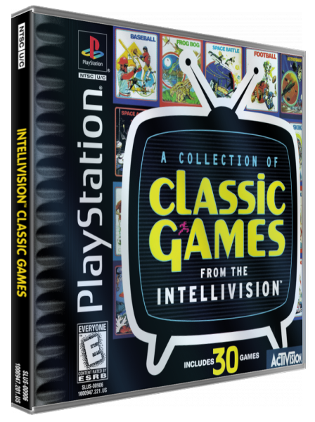 Intellivision Classic Games — box-3D (US)