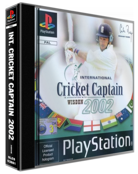 International Cricket Captain 2002 — box-3D (EU)