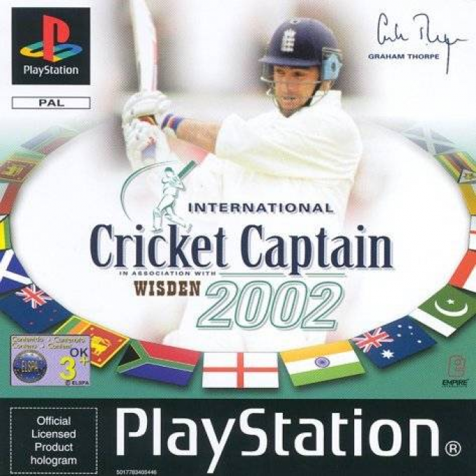 International Cricket Captain 2002 box art