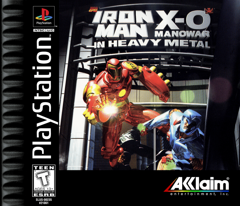Iron Man And X-o Manowar In Heavy Metal box art