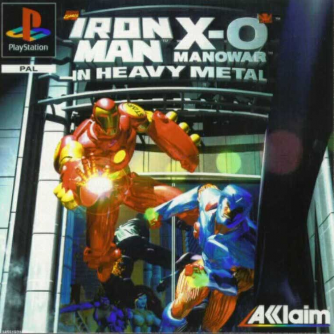 Iron Man And X-o Manowar In Heavy Metal — box-2D (EU)