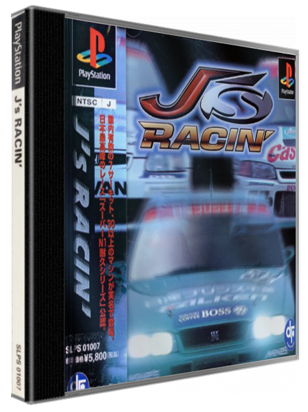 J's Racin' — box-3D (JP)