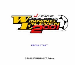 J. League Jikkyou Winning Eleven 2001 — sstitle (JP)