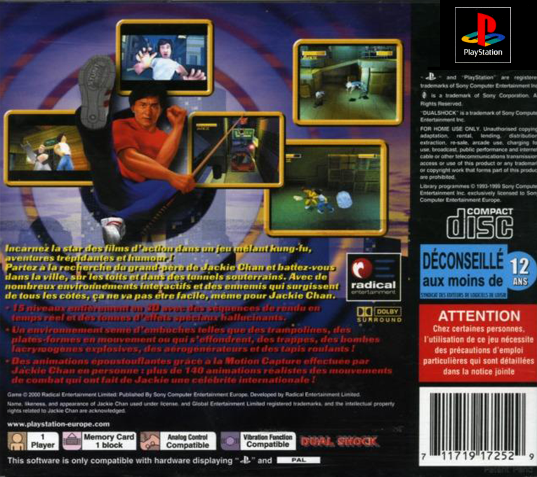 Jackie Chan Stuntmaster — box-2D-back (FR)