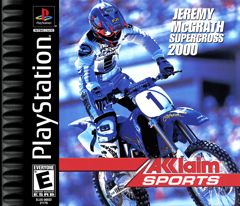 Jeremy Mcgrath Supercross 2000 box art