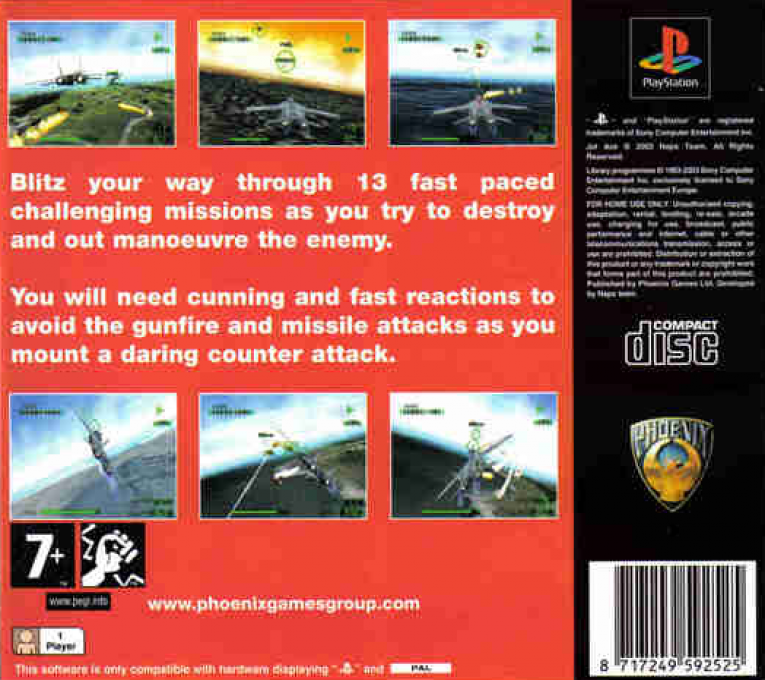 Jet Ace — box-2D-back (EU)