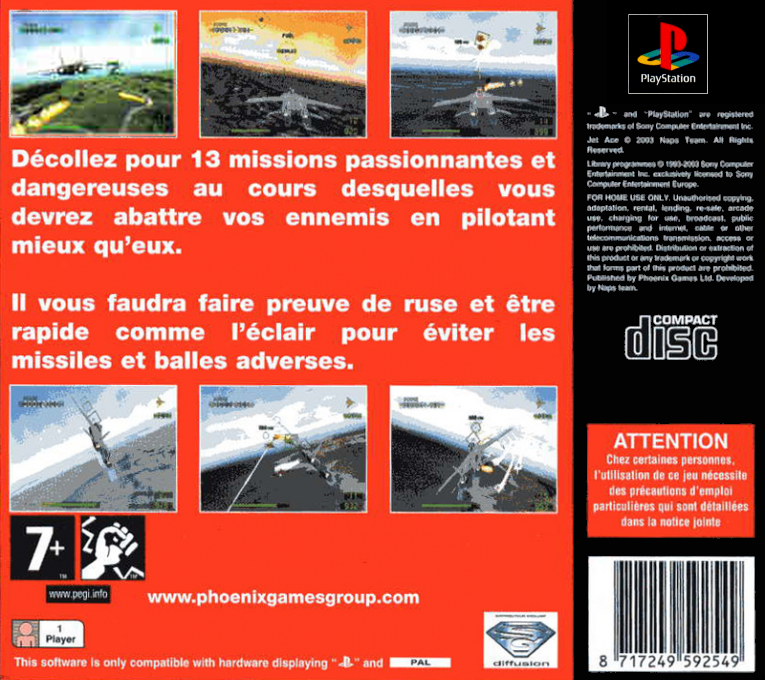 Jet Ace — box-2D-back (FR)