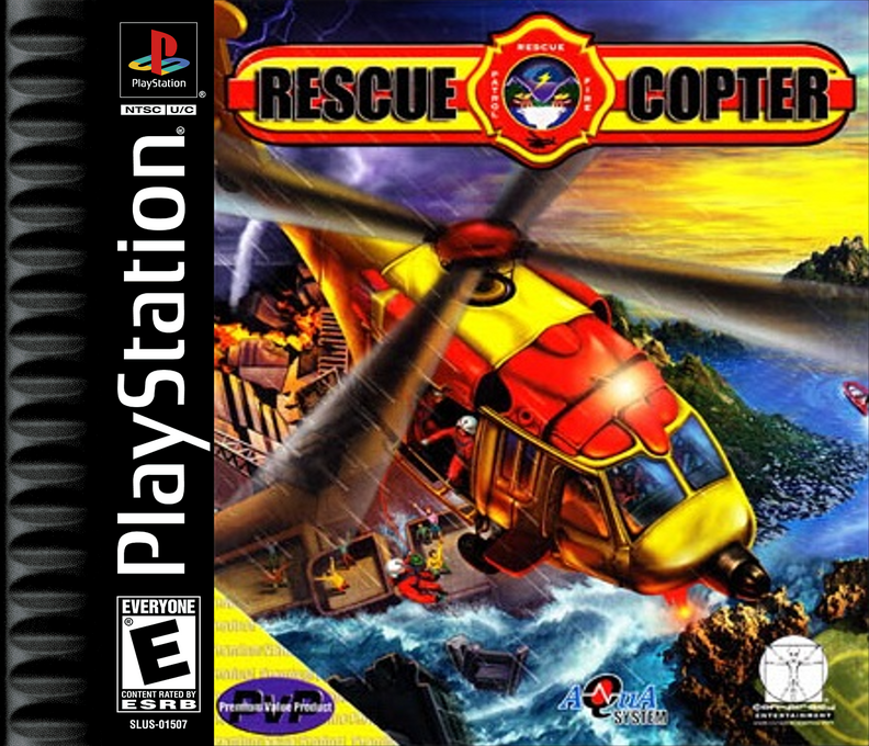 Rescue Copter box art