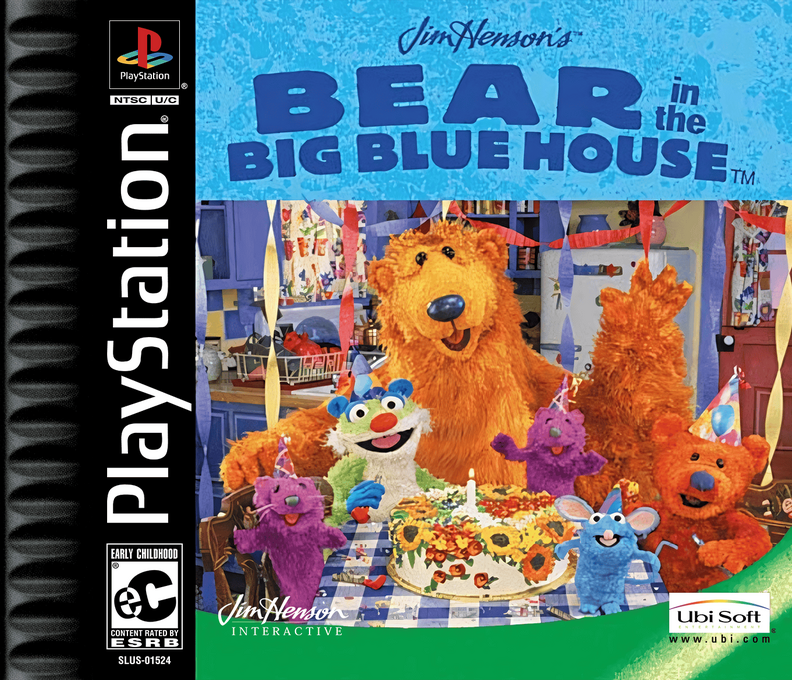 Jim Henson's Bear In The Big Blue House box art