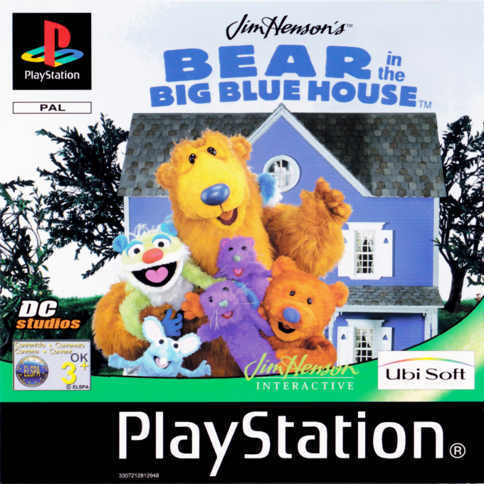 Jim Henson's Bear In The Big Blue House — box-2D (EU)