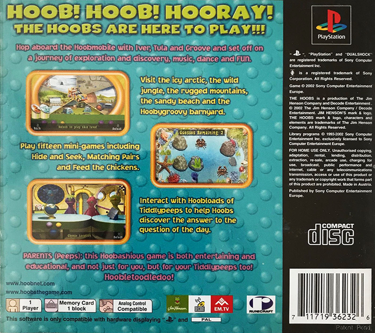 Hoobs, The — box-2D-back (EU)