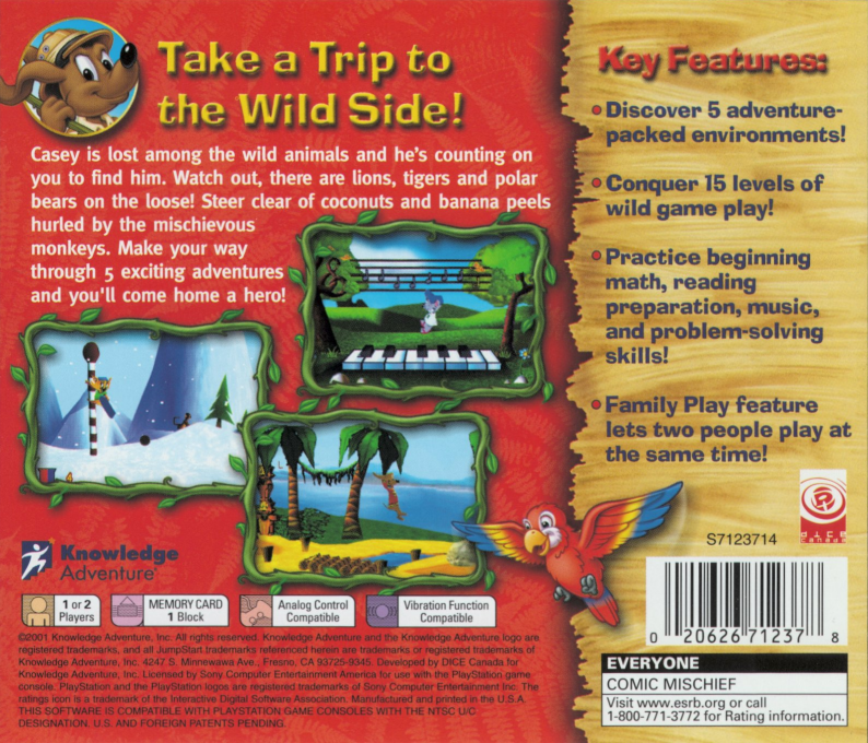 Jumpstart - Wildlife Safari — box-2D-back (US)