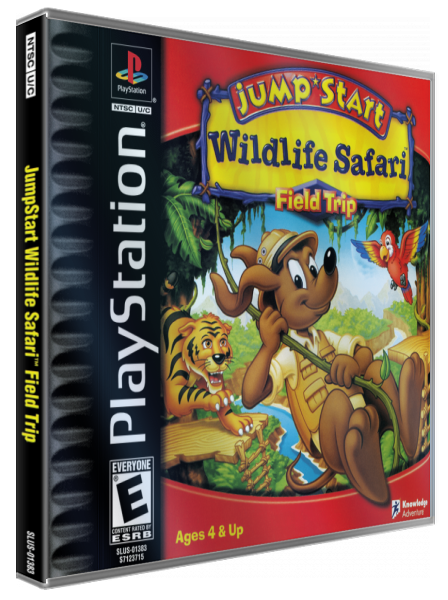 Jumpstart - Wildlife Safari — box-3D (US)