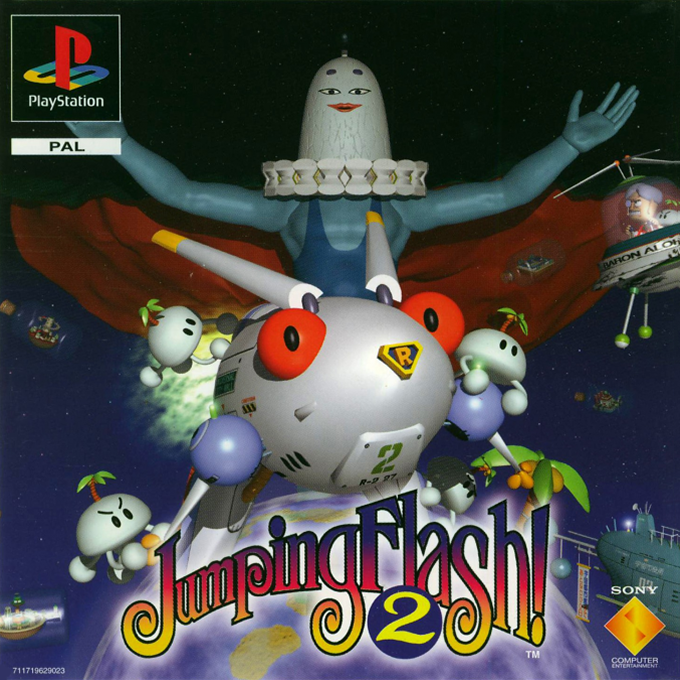 Jumping Flash! 2 - Big Trouble In Little Muu — box-2D (EU)