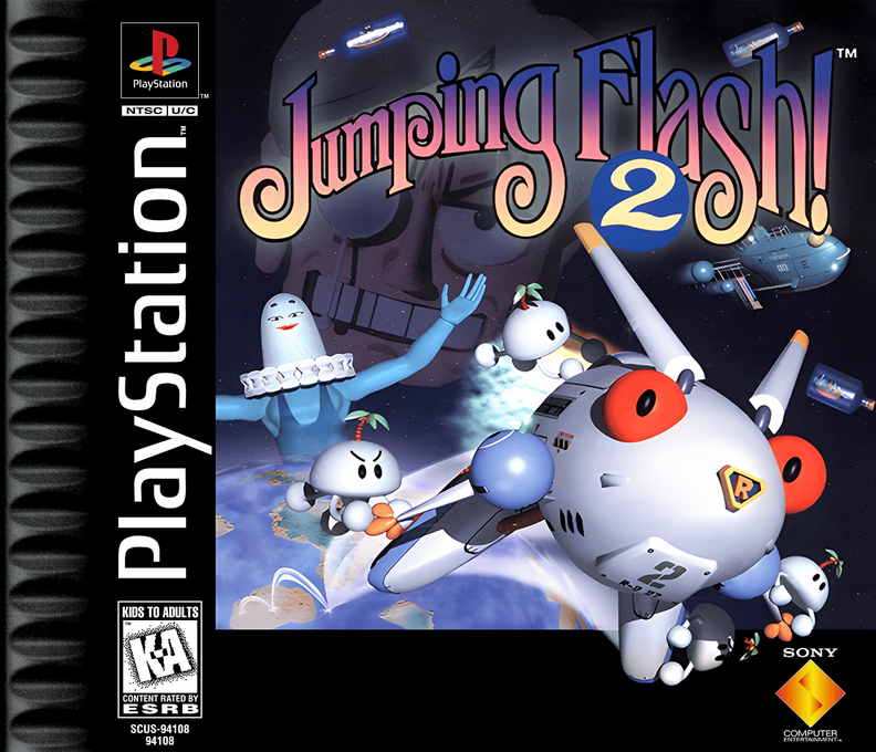 Jumping Flash! 2 - Big Trouble In Little Muu box art
