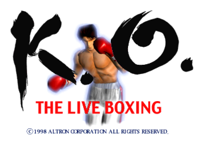 K.o. - The Live Boxing — sstitle (JP)