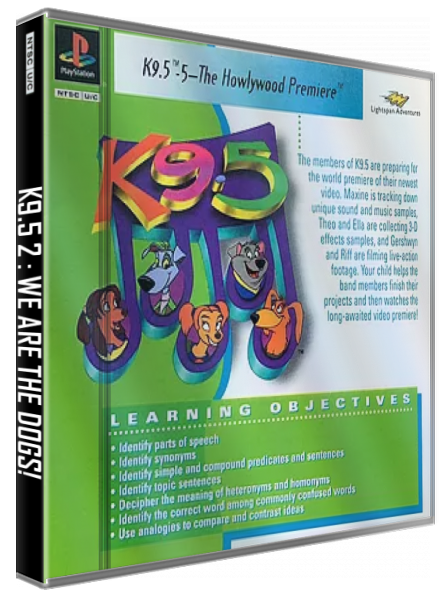 ZZZ(notgame):Lightspan - K9.5 2 - We Are The Dogs — box-3D (US)