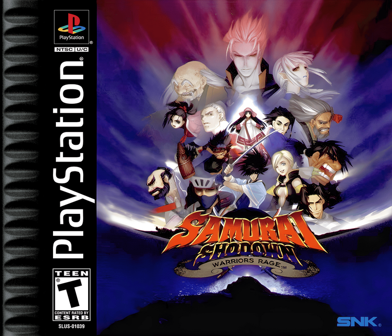 Samurai Shodown - Warrior's Rage box art