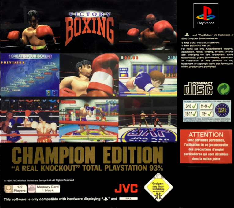 Victory Boxing Champion Edition — box-2D-back (EU)